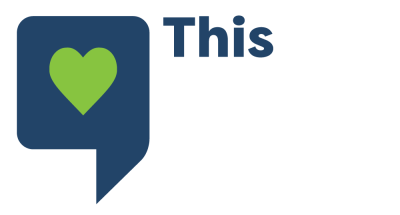 A green heart accompanies the phrase "This Life"